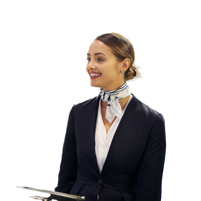 Female Airport Ground Staff Uniform